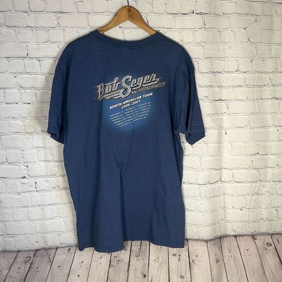 Bob Seger & The Silver Bullet Band North American Tour Concert Tee 2006-2007 XL - Picture 4 of 6